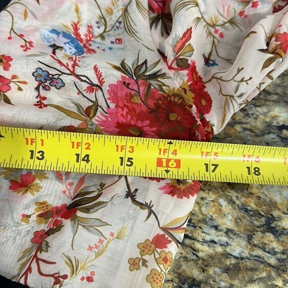 Few Moda New York Boho Floral Print Long Bell Sleeve Dress Size XS - Picture 9 of 12